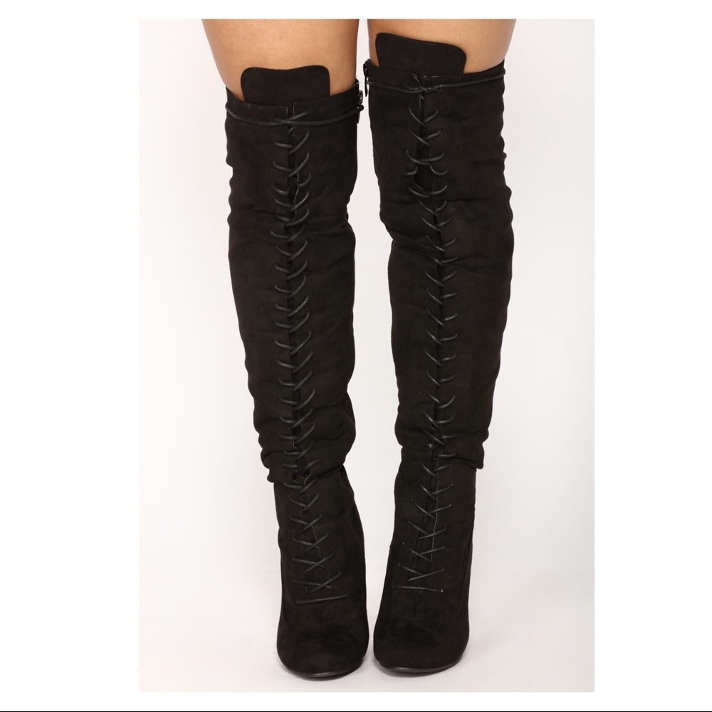 Thigh high boots